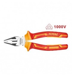 TOTAL 40273  
 Alicate aislado universal THTIP21  
 160 mm  
 Cromo vanadio (Cr-V)