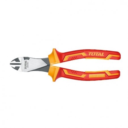 TOTAL 40277  
 Alicate aislado de corte reforzado THTIP2571  
 180 mm  
 Cromo vanadio (Cr-V)