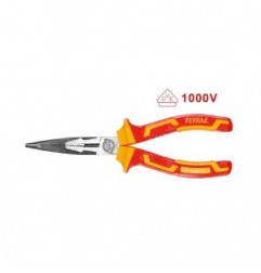TOTAL 40278  
 Alicate aislado de punta plana THTIP23  
 160 mm  
 Cromo vanadio (Cr-V)