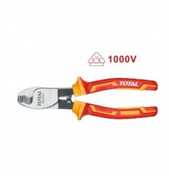 TOTAL 40282  
 Alicate aislado cortacables THTIP2761  
 160 mm  
 Cromo vanadio (Cr-V)