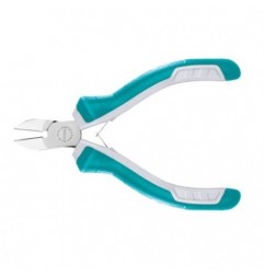 TOTAL 40285  
 Alicate mini de corte diagonal THTMN356  
 115 mm  
 Cromo vanadio (Cr-V)