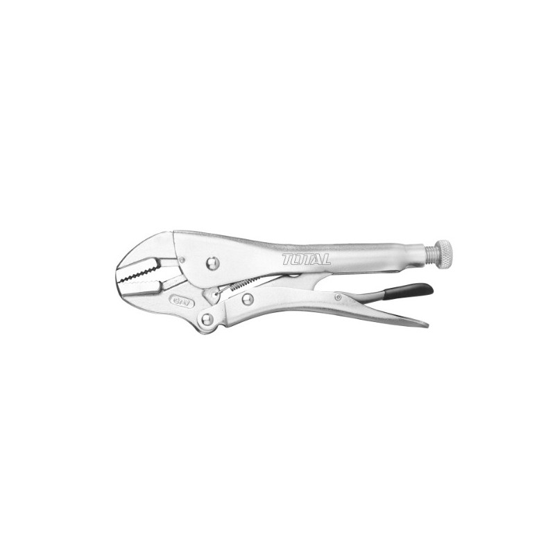 TOTAL 40292  
 Mordaza grip de boca recta THT191005  
 250 mm  
 Cromo vanadio (Cr-V)