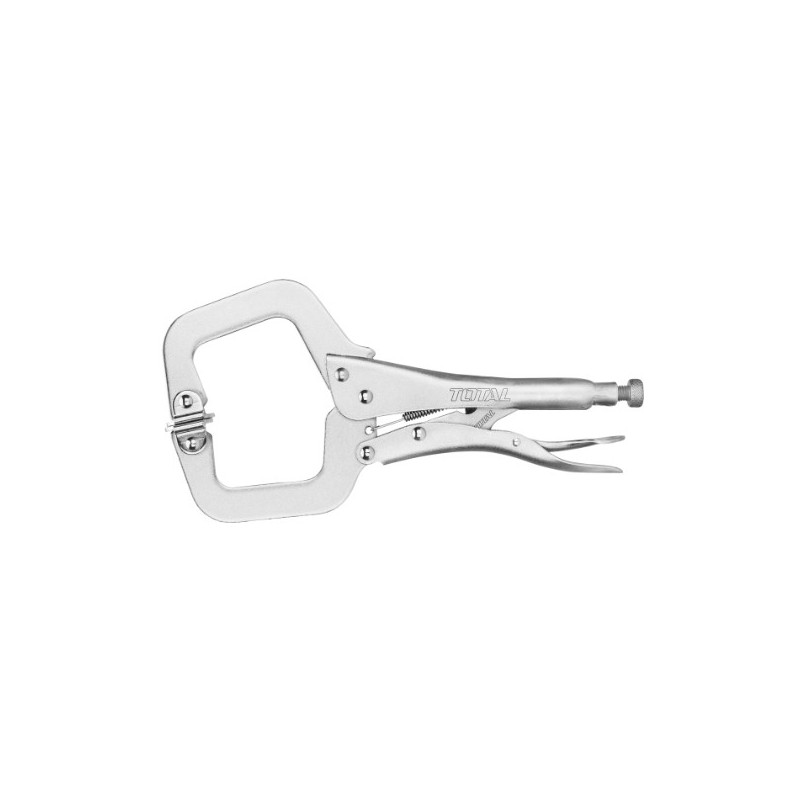 TOTAL 40294  
 Mordaza grip de boca tipo C THT111113  
 280 mm  
 Acero al carbono