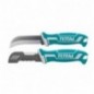 TOTAL 40318  
 Cuchillo pelacables THT51882  
 200 mm  
 Acero inoxidable