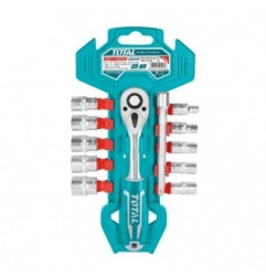 TOTAL 40364  
 Juego de 10 vasos 1/4'' THT14114126  
 1/4''
