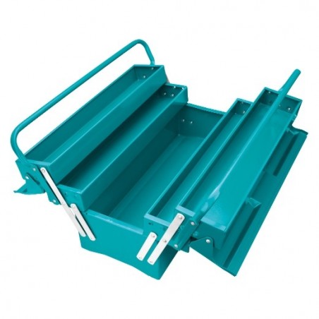 TOTAL 40370  
 Caja de herramientas metálica THT10701
