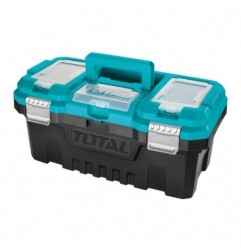 TOTAL 40372  
 Caja de herramientas TPBX0  
 436 x 220 x 205 mm  
 Plástico