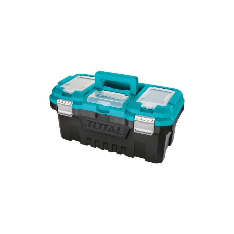 TOTAL 40372  
 Caja de herramientas TPBX0  
 436 x 220 x 205 mm  
 Plástico