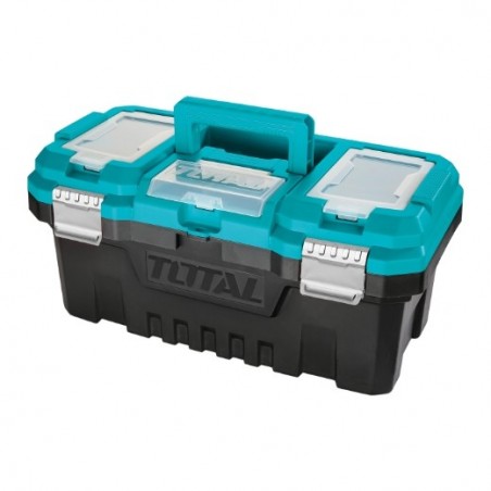 TOTAL 40372  
 Caja de herramientas TPBX0  
 436 x 220 x 205 mm  
 Plástico