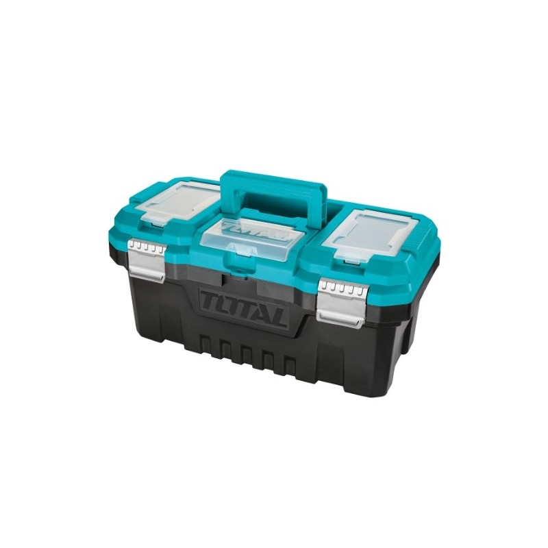 TOTAL 40373  
 Caja de herramientas TPBX0  
 508 x 296 x 261 mm  
 Plástico