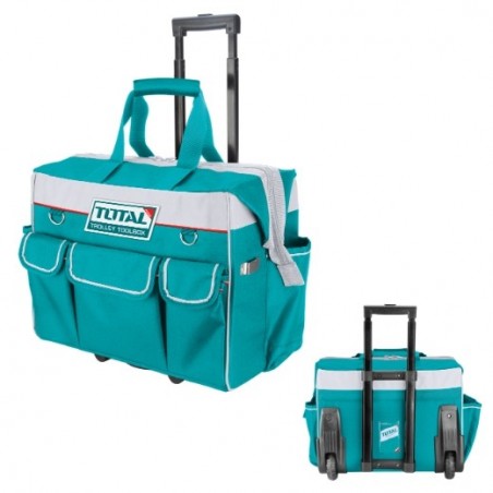 TOTAL 40376  
 Maleta portaherramientas con ruedas THRRTB2001  
 50 x 36 x 41 cm