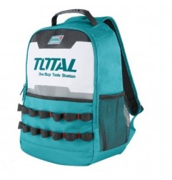 TOTAL 40380  
 Mochila portaherramientas THBP0201  
 34 x 17 x 43 cm