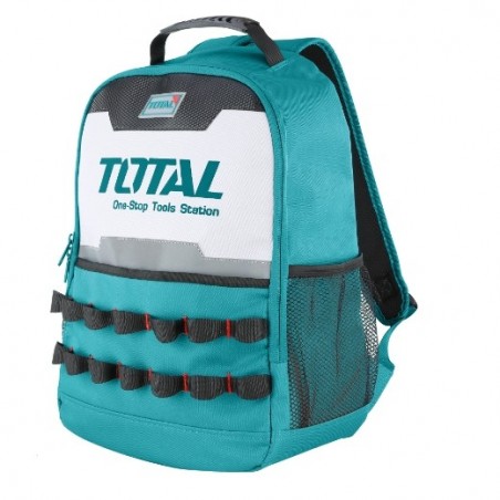 TOTAL 40380  
 Mochila portaherramientas THBP0201  
 34 x 17 x 43 cm