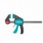 TOTAL 40393  
 Sargento automático THT134060  
 150 x 63 mm  
 Plástico