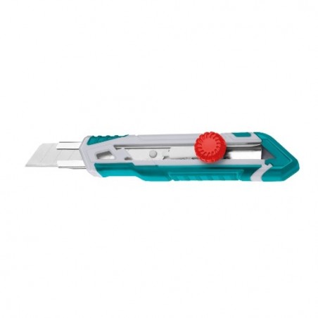 TOTAL 40437  
 Cutter THT511826  
 18 x 100 mm  
 Guía plástico
