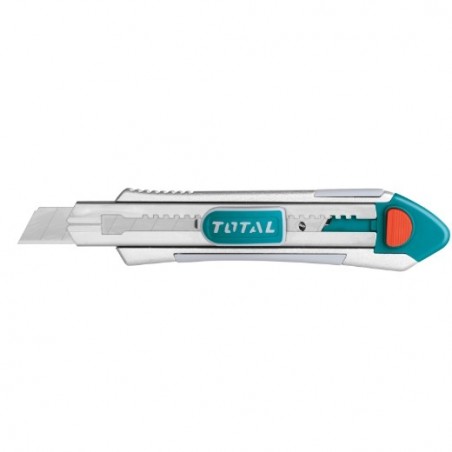 TOTAL 40438  
 Cutter TG5121806  
 18 x 100 mm  
 Guía aluminio