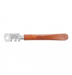 TOTAL 40443  
 Cortavidrio THT561301  
 130 mm  
 Mango madera