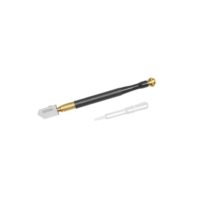 TOTAL 40444  
 Cortavidrio PROFESIONAL THT561781  
 178 mm  
 Acero