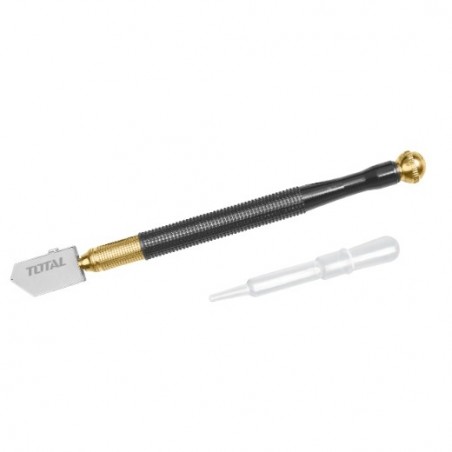 TOTAL 40444  
 Cortavidrio PROFESIONAL THT561781  
 178 mm  
 Acero