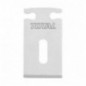 TOTAL 40451  
 Cuchilla para cepillo THT9391BL  
 80 x 44 mm