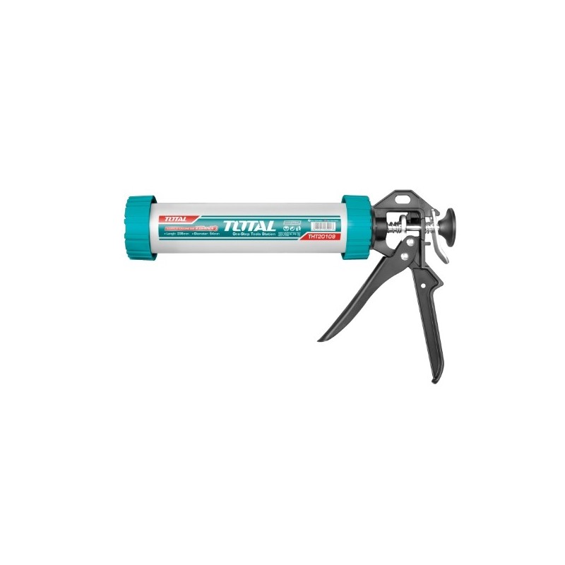 TOTAL 40455  
 Aplicador silicona THT201  
 235 mm