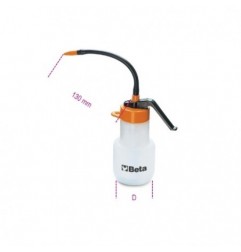 1754 150 Aceitera de plástico de presión, lanza flexible