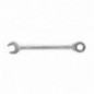 TOTAL 40495  
 Llave combinada carraca TCSPAR  
 10 x 159 mm  
 Cromo vanadio (Cr-V)