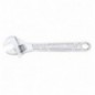 TOTAL 40508  
 Llave ajustable moleta central THT1010  
 150 mm/apertura 0-19 mm  
 Acero al carbono