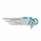 TOTAL 40519  
 Juego 9 llaves Torx THT106392  
 Cromo vanadio (Cr-V)