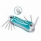TOTAL 40522  
 Juego 8 llaves Torx navaja THT1061846  
 Cromo vanadio (Cr-V)