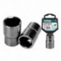 TOTAL 40531  
 Vaso cromado 1/2'' THTST12  
 Inserción 1/2 de 12 mm  
 CR-V (50BV30)