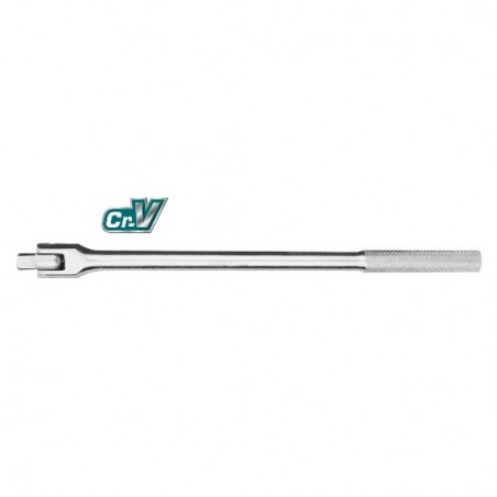 TOTAL 40565  
 Extensión barra articulada 1/2'' THTFX12151  
 375 mm  
 Cromo vanadio (Cr-V)