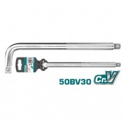 TOTAL 40566  
 Extensión barra L 1/2'' THLHD12121  
 300 mm  
 Cromo vanadio (Cr-V)