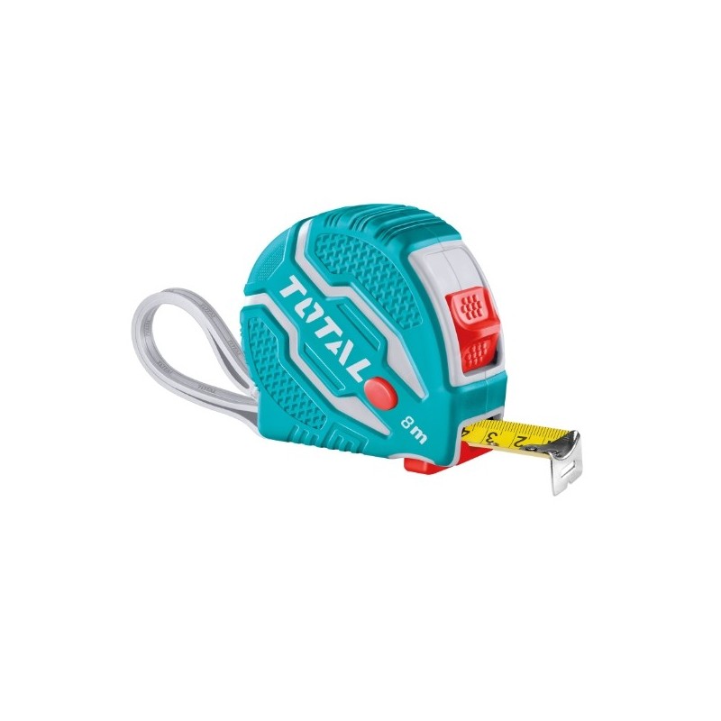 TOTAL 40571  
 Flexómetro TMT1260  
 8 m x 25 mm