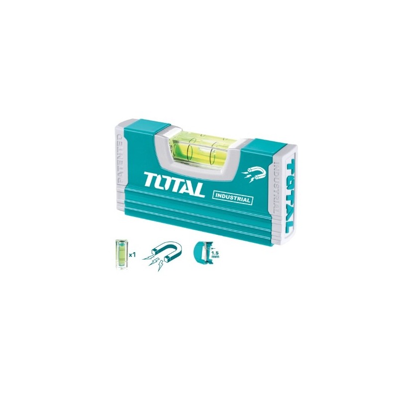TOTAL 40572  
 Nivel bolsillo TMT20105M  
 100 mm