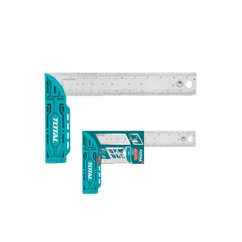 TOTAL 40583  
 Escuadra TMT61126  
 300 x 1,5 mm  
 Acero inoxidable