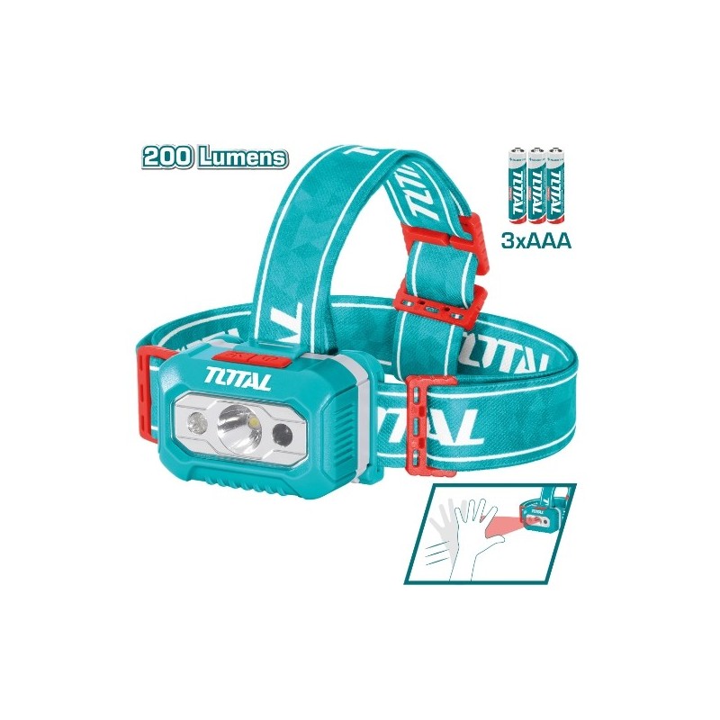 TOTAL 40587  
 Linterna frontal LED THL013AAA6