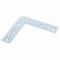 AMIG 406  
 Escuadra plana 1  
 80 x 17 x 1 mm  
 Acero  
 Zincado