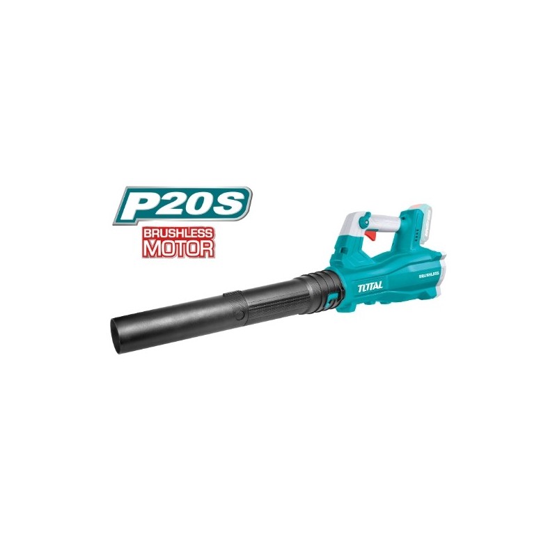 TOTAL 40606   Soplador brushless a batería TABLI20428   20 V