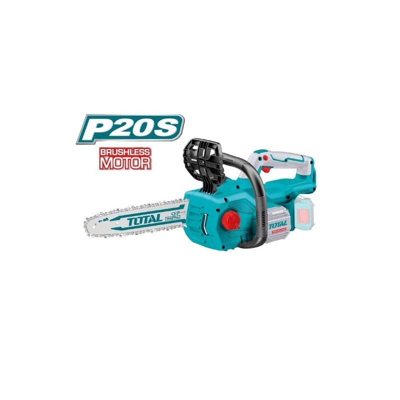 TOTAL 40613   Sierra cadena brushless a batería TGSLI20128   20 V