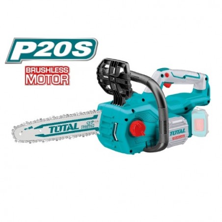 TOTAL 40613   Sierra cadena brushless a batería TGSLI20128   20 V