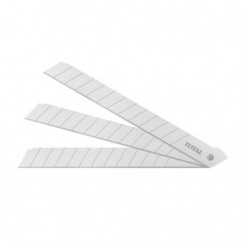TOTAL 40635  
 Recambio cuchillas cutter THT5190901  
 9 x 80 mm