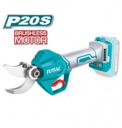 TOTAL 40657   Tijera de poda brushless a batería TSSLI20308   20 V