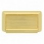 AMIG 4066  
 Tirador tarjeta 295  
 72 x 40 mm  
 Zamak  
 Lacado oro