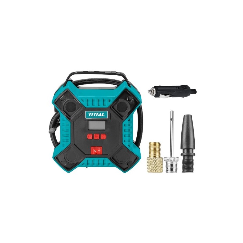 TOTAL 40660  
 Compresor portátil TTAC1601  
 12 V