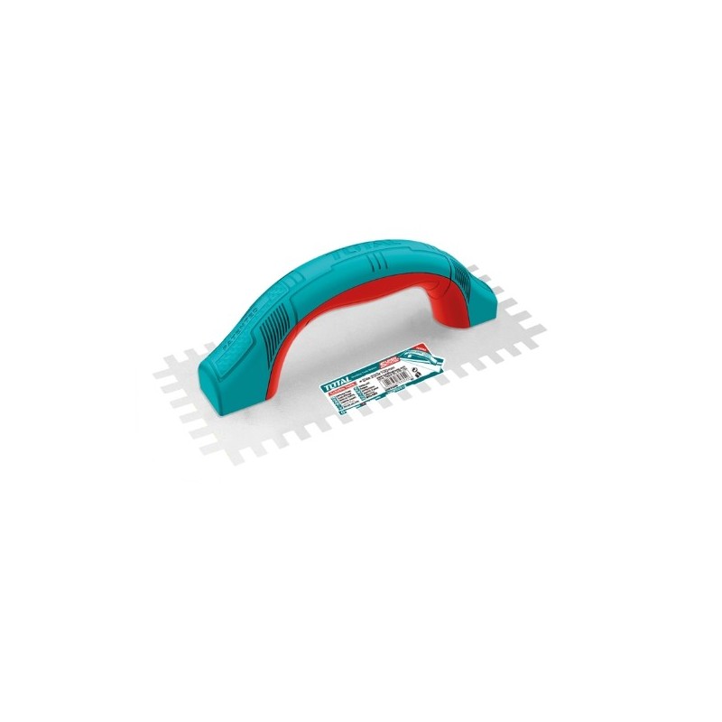 TOTAL 40674  
 Llana dentada THTT952316  
 230 x 100 mm  
 Acero al carbono