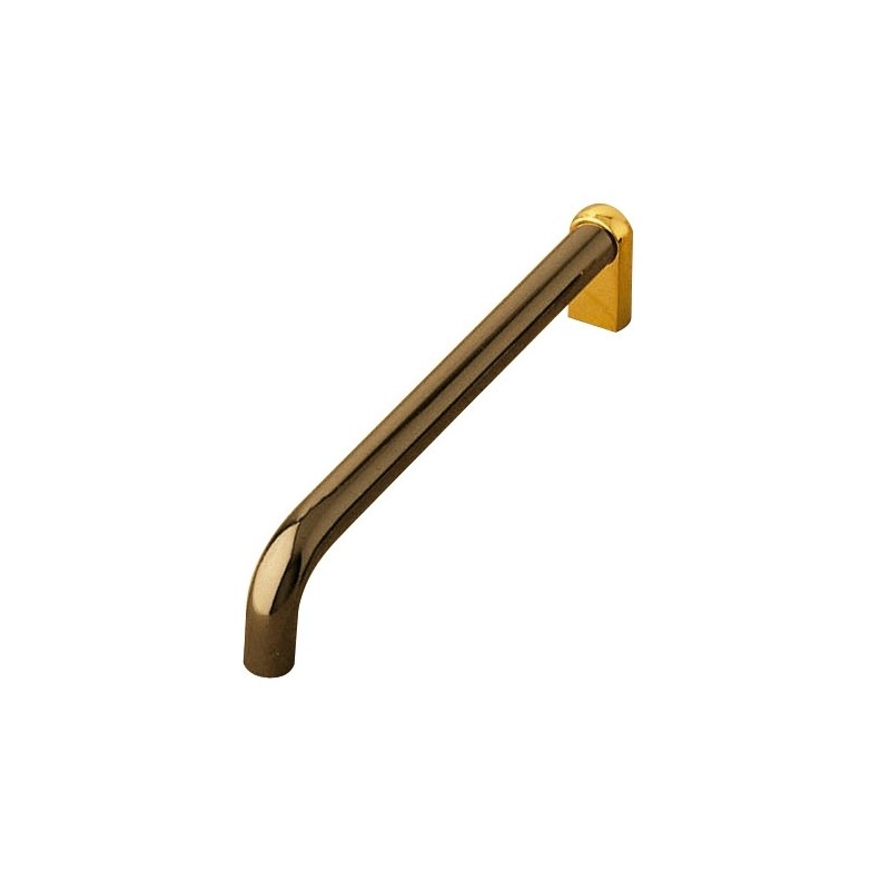 AMIG 4084  
 Tirador 77  
 96 mm  
 Aluminio  
 Niquelado negro/Oro
