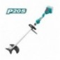 TOTAL 40892   Desbrozadora Brushless a batería TSTLI20028   40 V