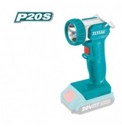 TOTAL 40893  
 Linterna LED a batería TWLI2038  
 20 V