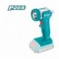 TOTAL 40893  
 Linterna LED a batería TWLI2038  
 20 V